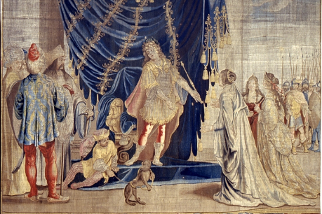 Alessandro riceve la moglie e la figlia di Dario